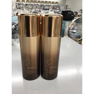 Hampton sunless tanning mist 2pk no rub quick dry streak free natural color NEW